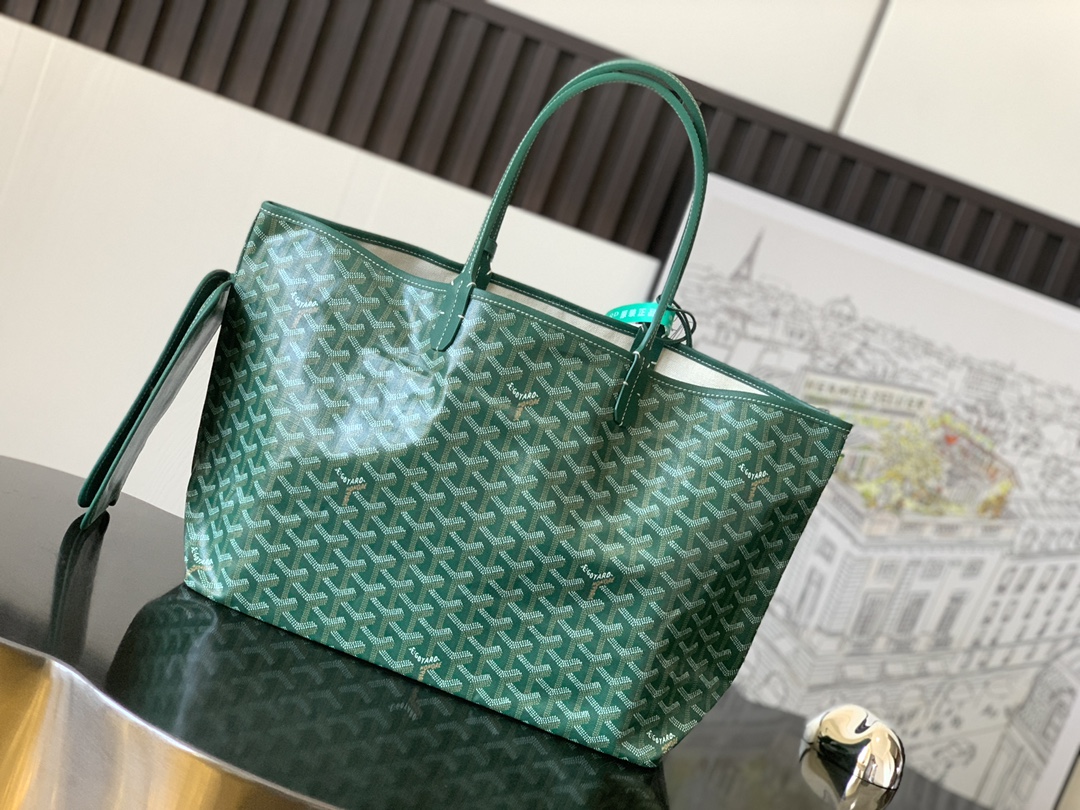 Saint Louis PM Tote Bag In Green